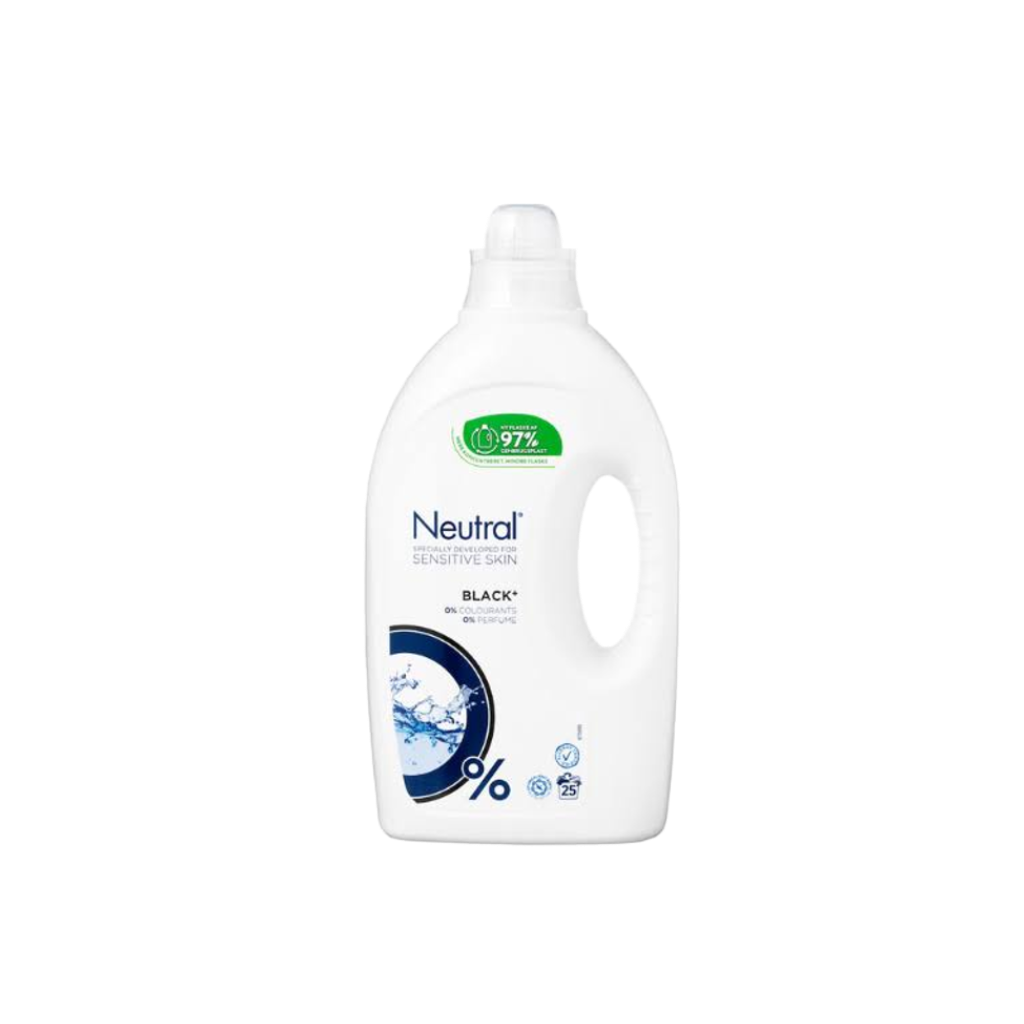 Neutral Flydende Black 6x1.25 L - Vaskemiddel
